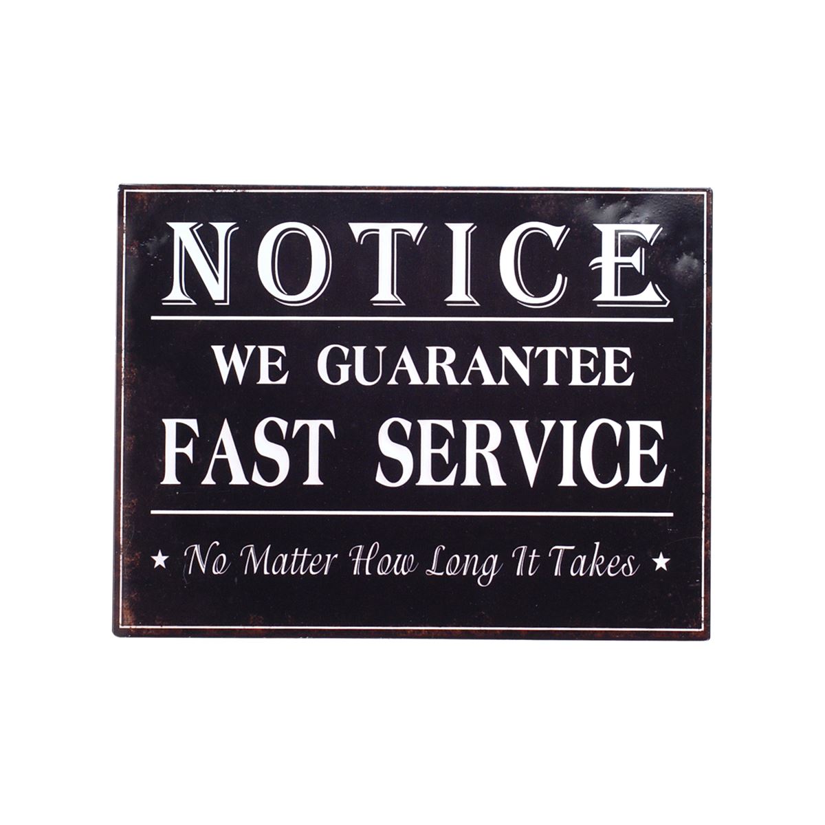 PLACA PARED NOTICE 25X33CM